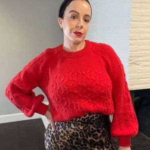 Madewell Cable Knit Sweater